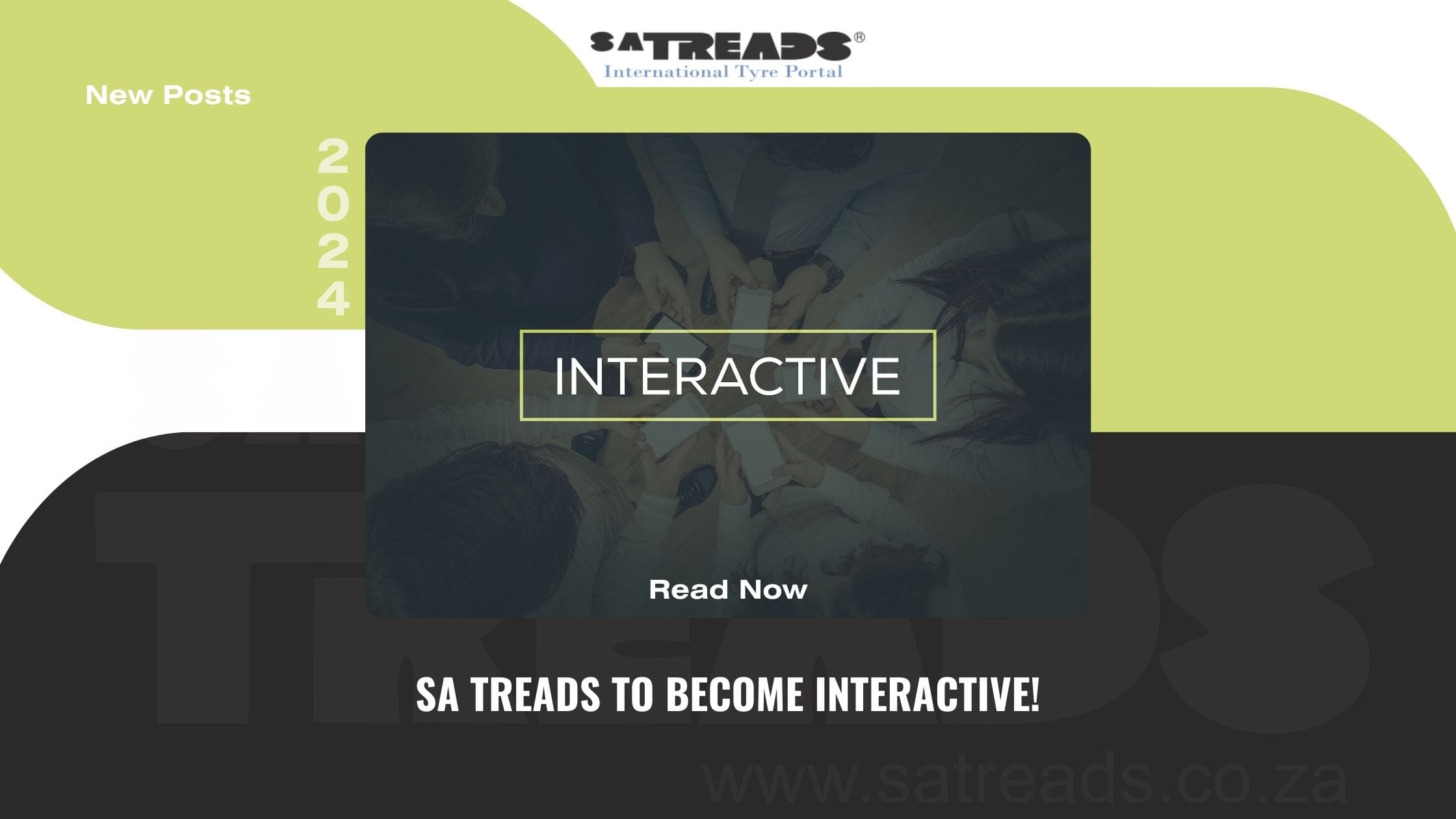 SA TREADS TO BECOME INTERACTIVE!